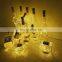 2M LED Wine Bottle Cork Copper Wire Battery Operated Fairy Christmas String Light Home Decoration