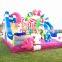 Circus Clown Theme Inflatable Children Activity PlaygroundJumping Castles