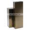 Champagne color aluminum material aluminum doors and windows double-headed miter saw