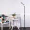 LED Modern Floor Lamps Flexible Gooseneck Standing Reading Light with 5 Brightness dimmable touch