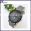 Unisex Roma Dial Round Table Teak Wood Grain Strap Quartz Analog Wrist Watch WP0001