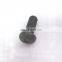 Carbon steel black zinc GB818 cross pan head machine screw