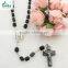 Rosary wood prayer beads rosary - CATHOLIC Rosary Crucifix Necklace
