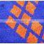 Large Size Blue Jacquard Pure Cotton Terry Bath Towel