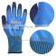 Wholesale waterproof anti slip latex foam coated work gloves