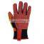 HANDLANDY Vibration-Resistant Oil and Gas Gloves Safety Work Gloves with TPR Protector Oilfield Impact Gloves