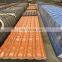 Modern design villa house high quality roof building material plastic ASA synthetic resin roof tile