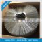 galvanized steel ring PP wires sweeper brush