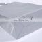 Custom Design Handle Grey Luxury Clothing Shopping Packaging Art Paper Bag