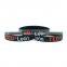 Factory Price Debossed Silicone Bangle Bracelet With Custom Logo
