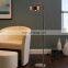 HUAYI High Quality Rust Color Modern Iron Material 5W Stand Lamp Floor Indoor Living Room Bedroom LED Floor Light