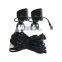 For jeep for Wrangler Square LED Work Light, 20w Spotlight Lamp, Driving Fog Light Off Road #9wire +LED6220+JL bracket