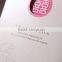Embossed Rose Chinese Pocket Wedding Invitation Card/ Wedding Invitations