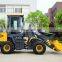 New small wheel loader LW156FV with standard 0.7m3 1100kg bucket capacity