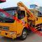 high quality and good price dongfeng 3.2T knuckle crane boom mounted on cargo truck for sale