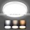 Office Lighting Dimmable Round Square Ultra Slim Recessed Mounting Radar Corridor LED ceiling lights