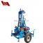 Hot sale in Africa 100m water well drilling rig/ tractor mounted water well drilling rig/ hand water well drilling equipment