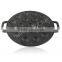 TRIONFO 19 holes cast iron double ears takoyaki pan