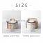 wholesale hot-sell modern home interior blue white nordic mdf resin piano lacquer jewelry box for home decoration