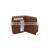 Crazy horse cow bifold leather wallet vintage style multicards holder wallets for men and women RFID