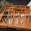 Bamboo Storage Knife Holder Multifunction Extendable Kitchen Bamboo Storage Holder
