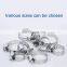 Band clamps 304 stainless steel pipe tube clamps hot sale pipe hose clamp for plumbing hose clips fuel line