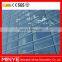 aluminum frame spider system curtain wall with glass building