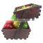 Large Capacity Vegetable Storage Stand Wood Fruit Basket