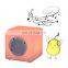 Haut parleur de lampe de bureau LED ice bucket speaker bars decor plastic music speaker with LED light