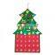 Customer Oriented Kids Wall Home Calendar Ornament Decoration DIY Felt Christmas Tree