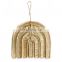 Rattan Boho Rainbow Wall Hanger Wall Art for Nursery Room Decor Wholesale Vietnam Supplier