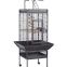 Wholesale cheap iron bird large cage collapsible decoration cage for lovebird quail cage layers