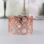 Gold Napkin Ring Metal Hallow Out Vortex Napkin Buckle Creative Tableware Decoration