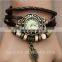 wholesale vintage ladies watch leaf bracelet