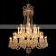 Living room european k9 crystal lamp hotel lobby candle decoration chandelier