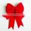 2016 With Double wings Red Velvet Butterfly Ribbon Tie Bow on Card