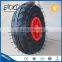 High quality 3.50-4 4pr rubber wheel with plastic rim