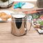Amazon supply 304 stainless steel 12Oz 350ml Milk pitcher/Latte & Frothing Milk, Available in 12-Oz, 20-Oz and 32-Oz sizes