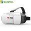 Hot selling Virtual Reality VR headset VR PRO BOX 3D glasses for smart Mobile phone