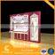 2016 new retail wooden cosmetic & skin care product display rack