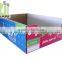 Underwear Carton Display Cardboard supermarket Dump Bin for retail