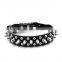 Alloy fittings dog collars super cool bullet nail pet collar