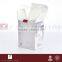 CASAMOTION Flat Clear Hand Blown Art Glass Vase With No MOQ and Gift Boxed, Small