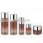 Wholesale Glass Cosmetic Bottle Pump Sprayer Skin Care Packaging Jar