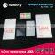 Most popular Nano coating free sample phone screen protector 5.0inch 0.25MM mobile Automatic adsorption Perfect fit for HTC M7