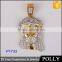 Factory custom 925 silver jesus head pendant with high quality