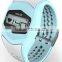 Hot Sales Smart Pedometer with Heart Rate Wristband, Fashion Design Smart Watch