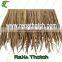 Durable synthetic thatch roof tiles