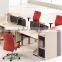 types of partition walls material glass office cubicle desk furniture(SZ-WST673)