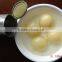 Canned yellow peach in syrup
